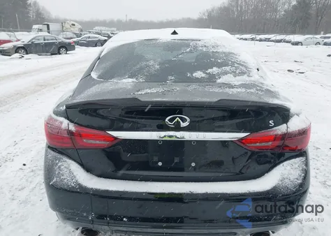 2018 Infiniti Q50 3.0T Sport from USA, damaged, VIN JN1EV7AR5JM436675